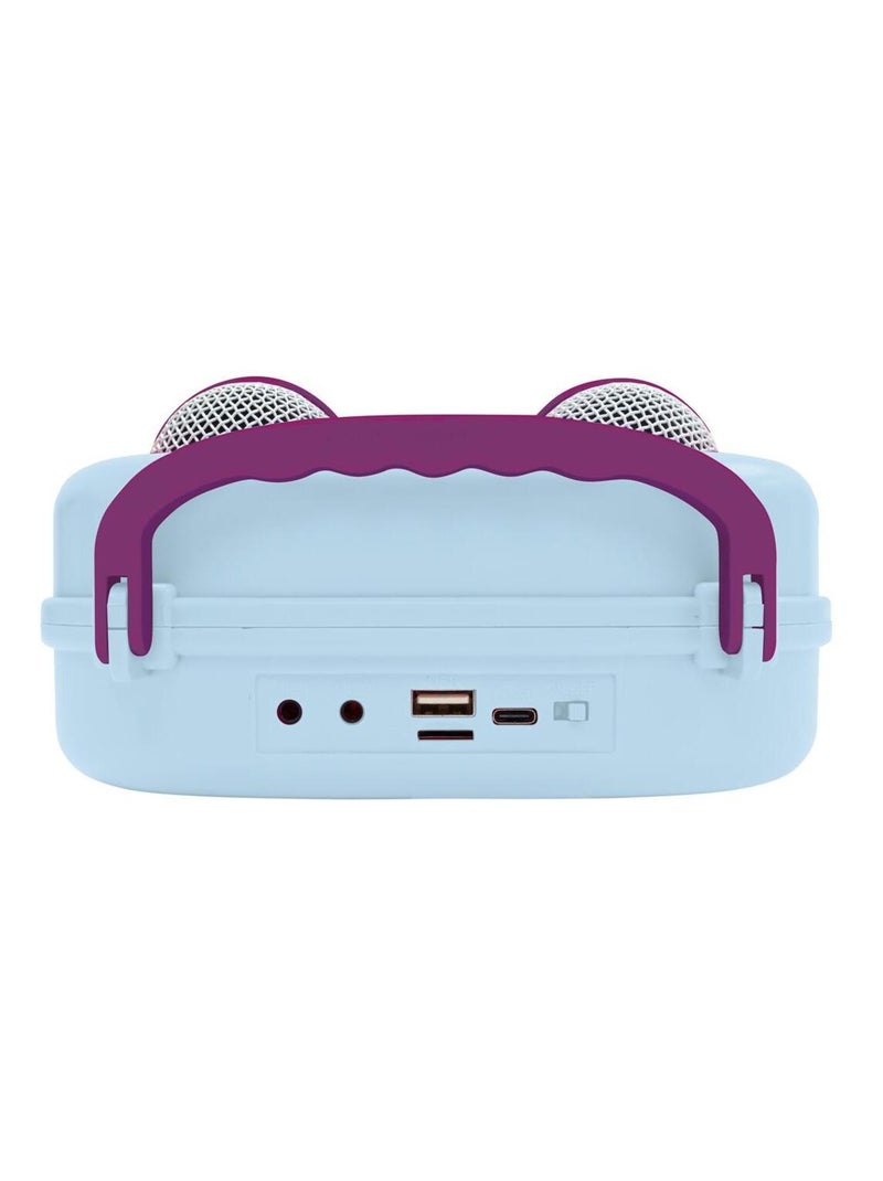Altifalante bluetooth frozen com microfones Roxo - Kiabi