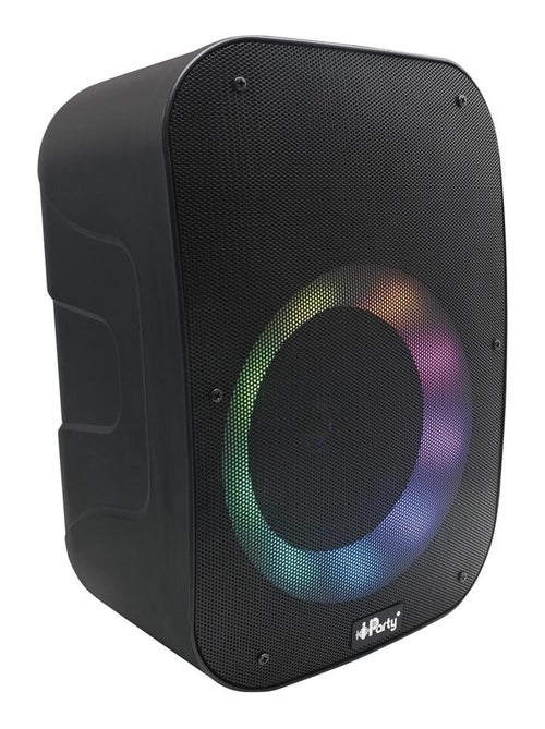 Altifalante bluetooth iparty com microfone e efeitos de luz multicoloridos - Kiabi Altifalante bluetooth iparty com microfone e efeitos de luz multicoloridos - Kiabi