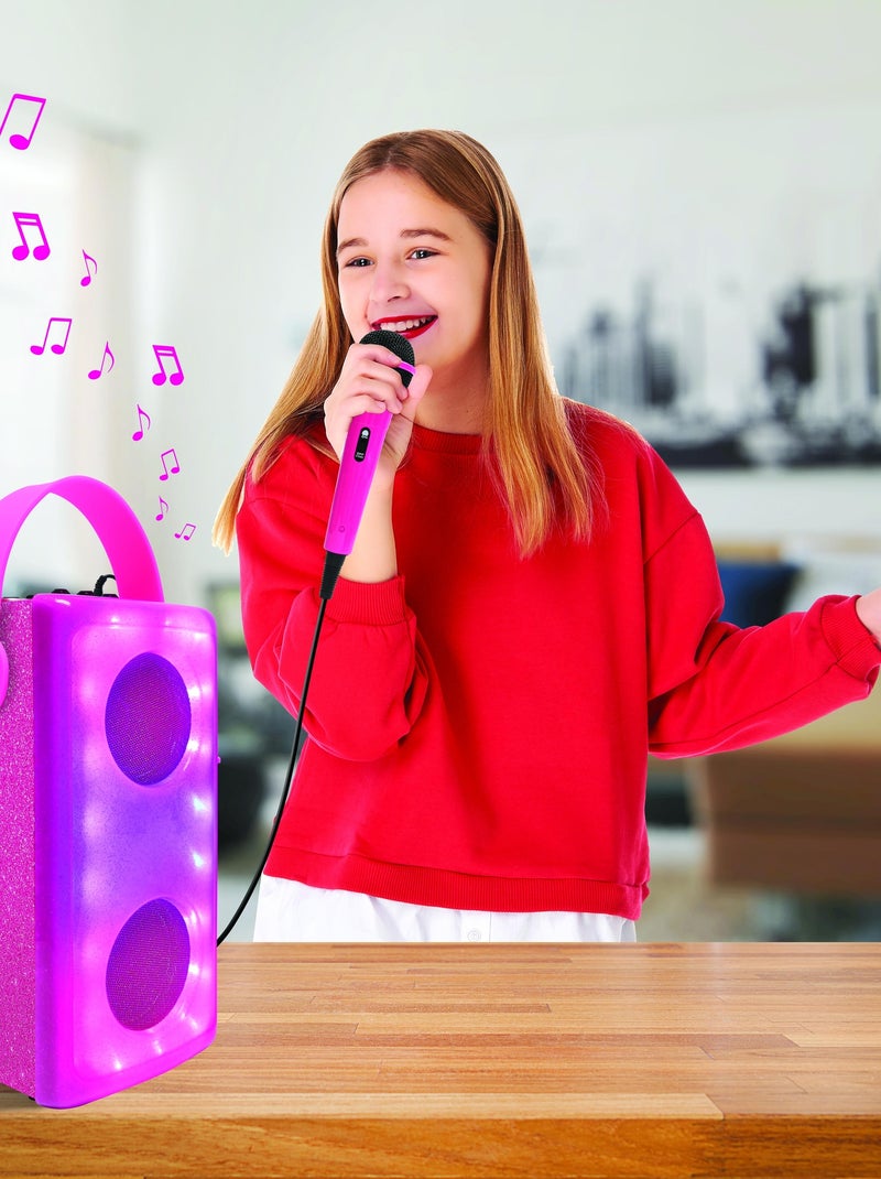Altifalante bluetooth® luminoso corderosa com microfone Branco - Kiabi