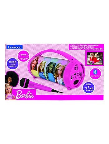 Altifalante bluetooth® luz da barbie com microfone
