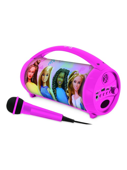 Altifalante bluetooth® luz da barbie com microfone - Kiabi