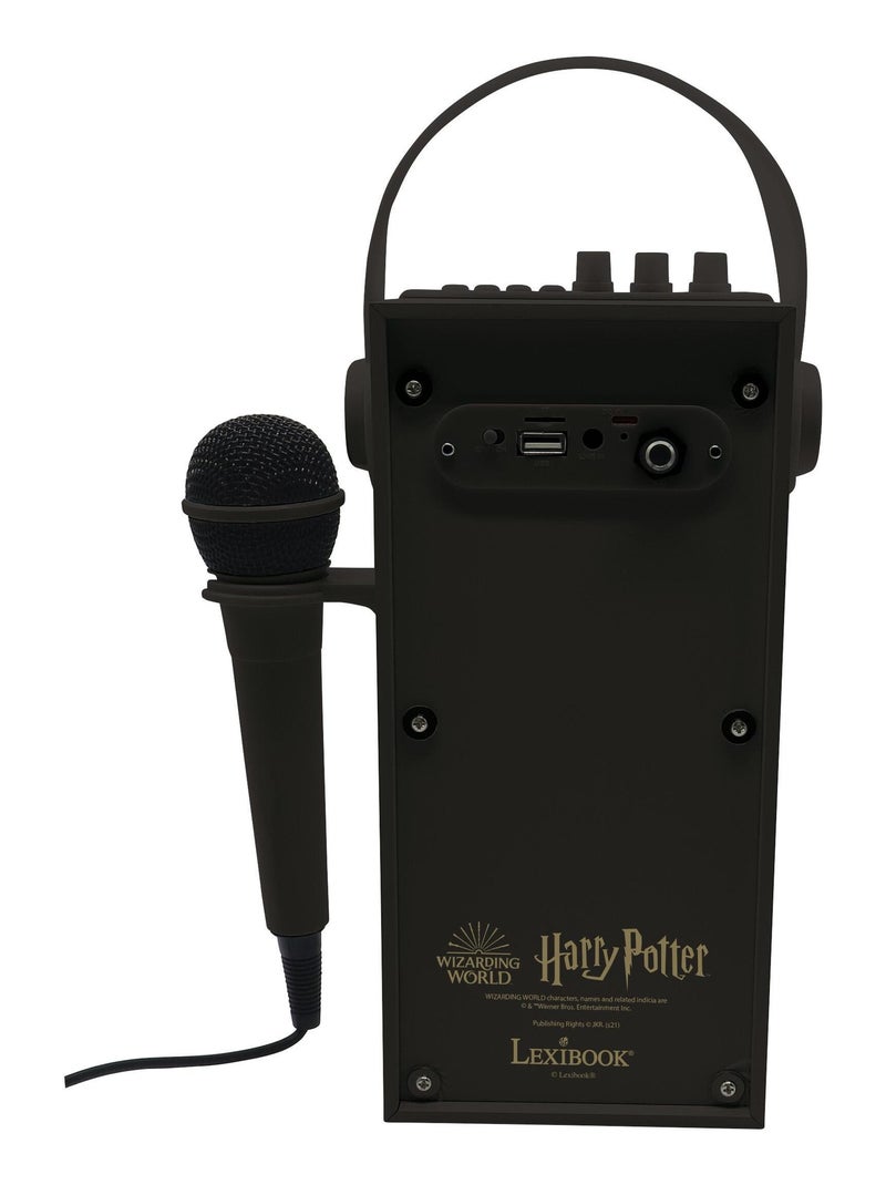 Altifalante bluetooth® portátil harry potter com luzes e microfone Preto - Kiabi
