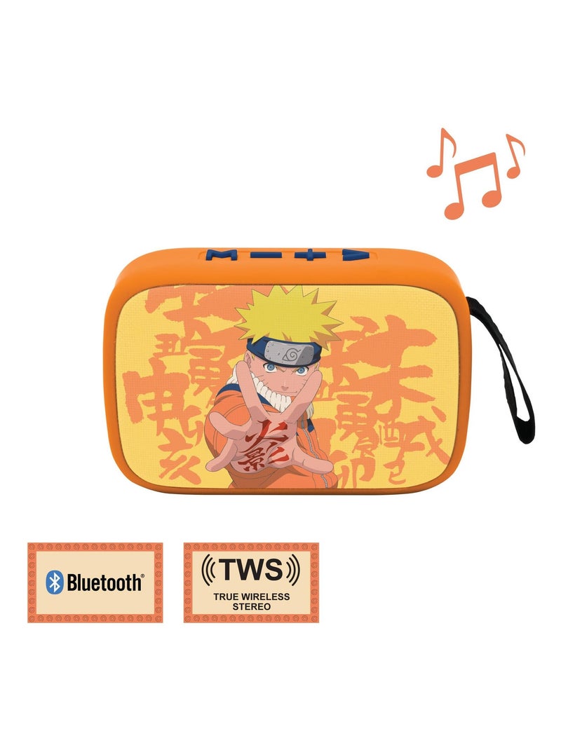 Altifalante bluetooth® portátil naruto Laranja - Kiabi