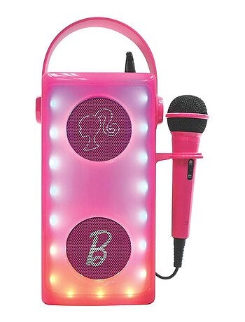 Altifalante bluetooth® potente da barbie luminoso com microfone