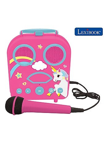 Altifalante bluetooth unicórnio com microfones