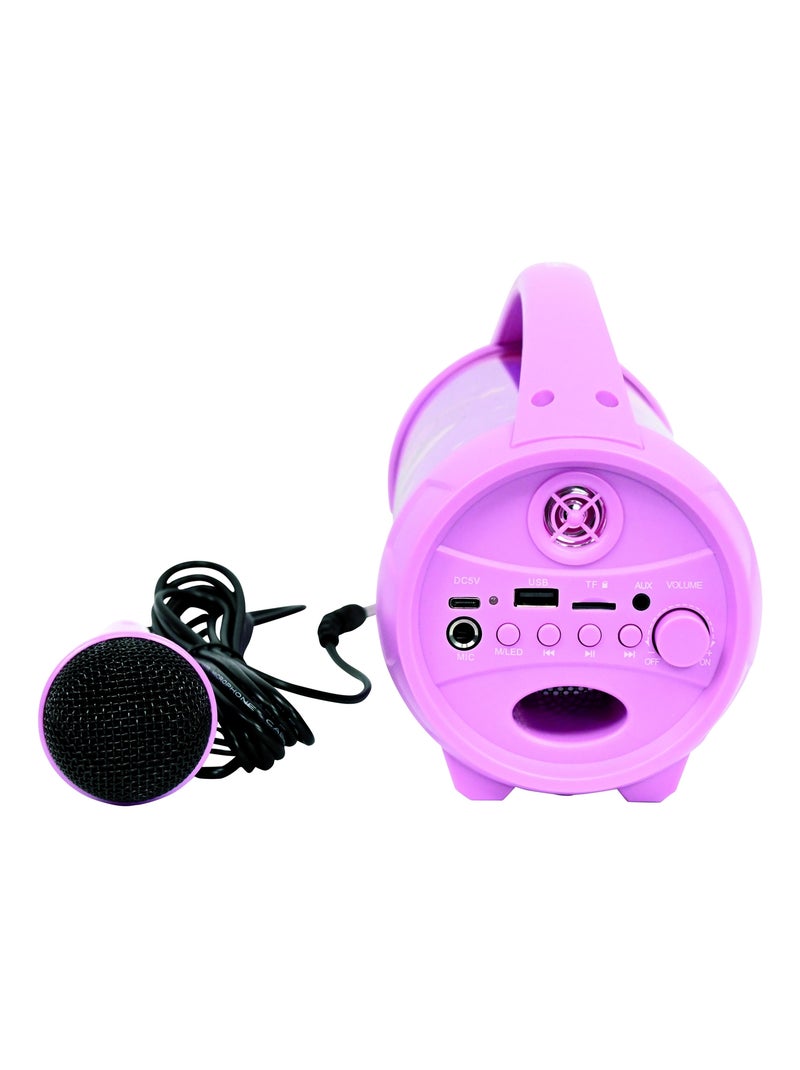 Altifalante leve angel bluetooth® com microfone Rosa - Kiabi