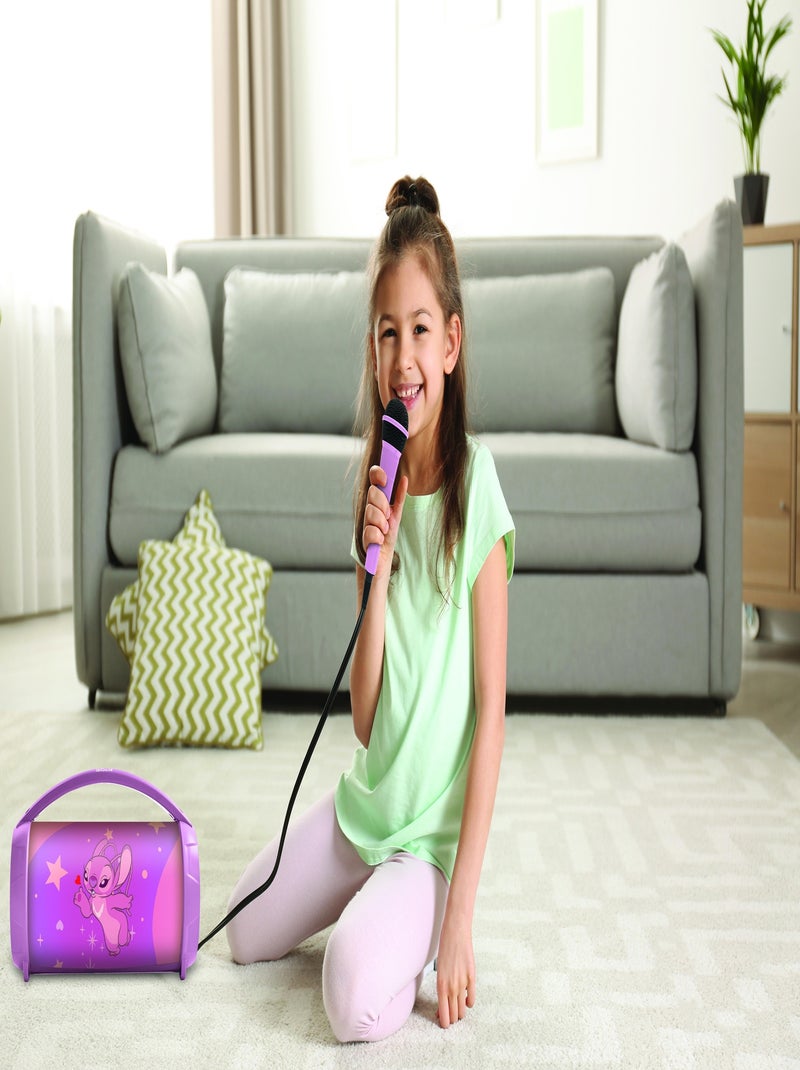 Altifalante leve angel bluetooth® com microfone Rosa - Kiabi