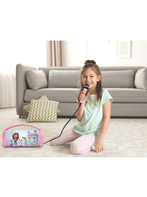 Altifalante luminoso bluetooth® com microfone da gabby's dollhouse - Kiabi Altifalante luminoso bluetooth® com microfone da gabby's dollhouse - Kiabi
