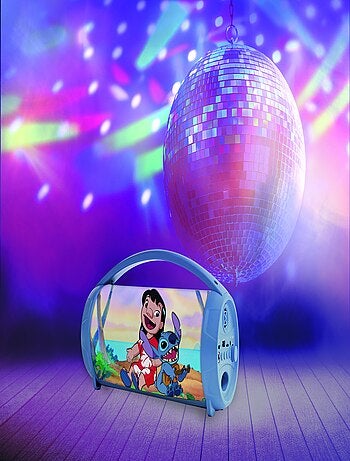 Altifalante luminoso stitch bluetooth® com microfone