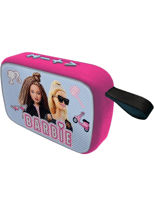 Altifalante portátil bluetooth® da barbie com acabamento em tecido - Kiabi