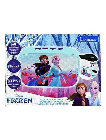 Altifalante portátil bluetooth® disney frozen com acabamento em tecido