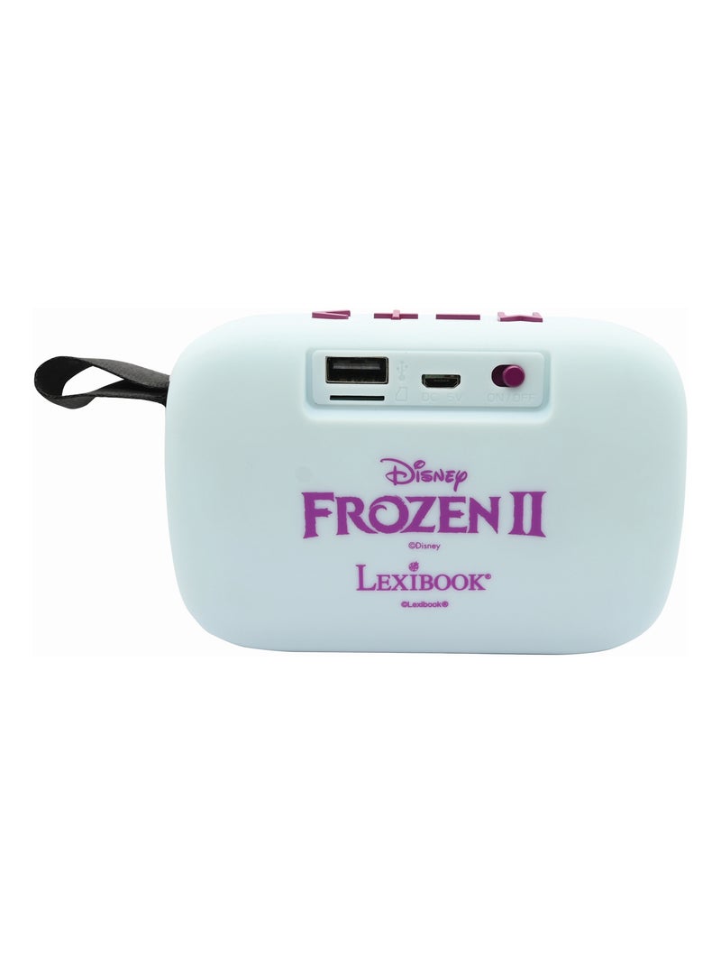 Altifalante portátil bluetooth® disney frozen com acabamento em tecido Azul - Kiabi