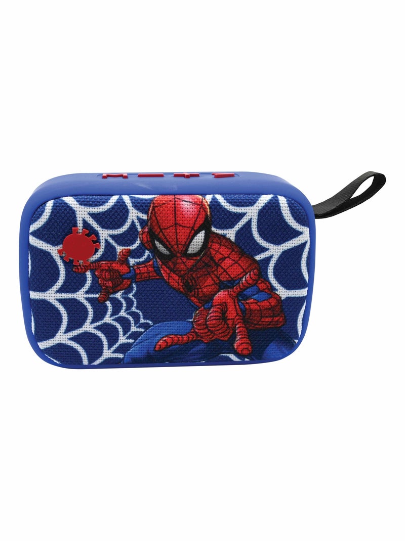 Altifalante portátil bluetooth® do homemaranha com acabamento em tecido Azul - Kiabi