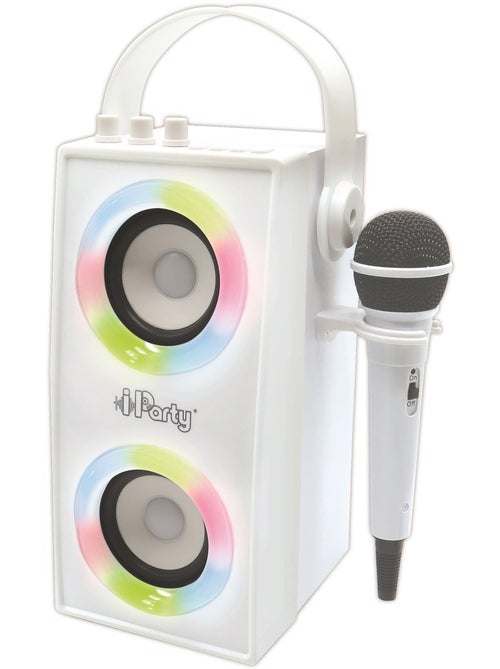 Altifalante portátil bluetooth® iparty® trendy com microfone e efeitos de luz fantásticos - Kiabi