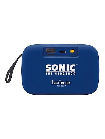 Altifalante portátil sonic bluetooth® com acabamento em tecido