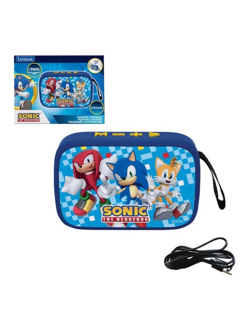 Altifalante portátil sonic bluetooth® com acabamento em tecido - Kiabi