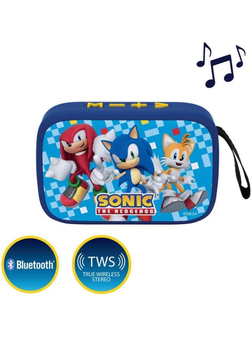 Altifalante portátil sonic bluetooth® com acabamento em tecido - Kiabi