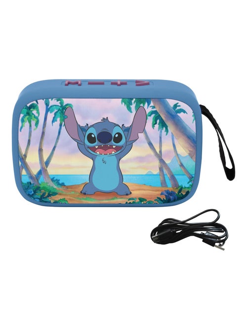 Altifalante portátil stitch bluetooth® com acabamento em tecido - Kiabi