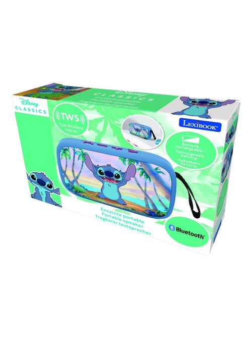 Altifalante portátil stitch bluetooth® com acabamento em tecido - Kiabi