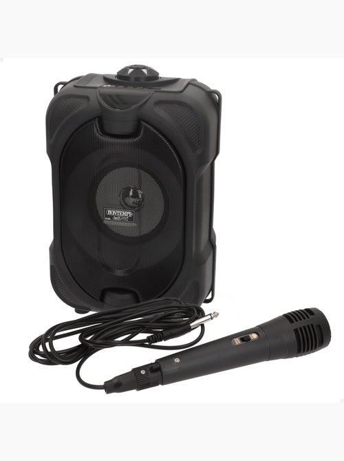 Altifalante sem fios com microfone e luzes 19x15x16 cm bontempi - Kiabi Altifalante sem fios com microfone e luzes 19x15x16 cm bontempi - Kiabi