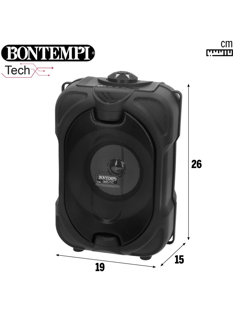 Altifalante sem fios com microfone e luzes 19x15x16 cm bontempi N/D - Kiabi