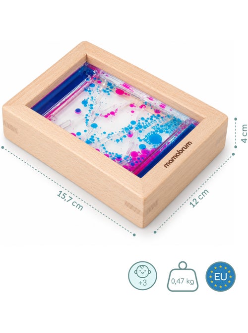 Ampulheta sensorial madeira infantil 90s gotas mamabrum - Kiabi Ampulheta sensorial madeira infantil 90s gotas mamabrum - Kiabi