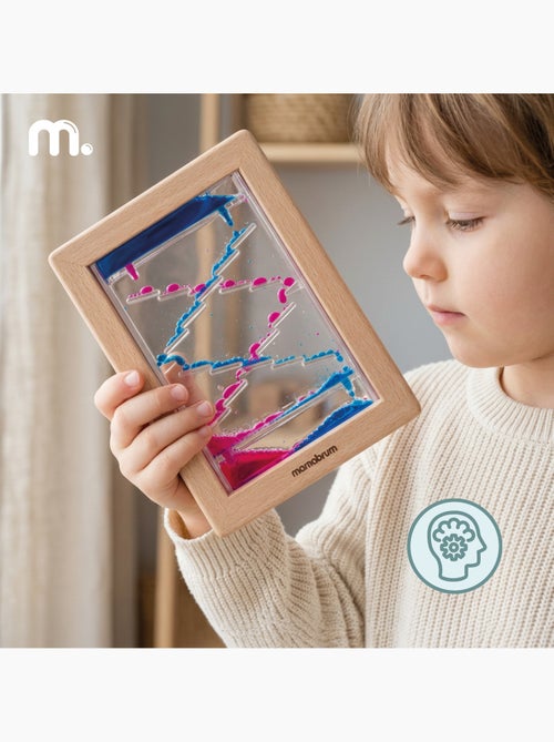 Ampulheta sensorial madeira infantil 90s gotas mamabrum - Kiabi Ampulheta sensorial madeira infantil 90s gotas mamabrum - Kiabi