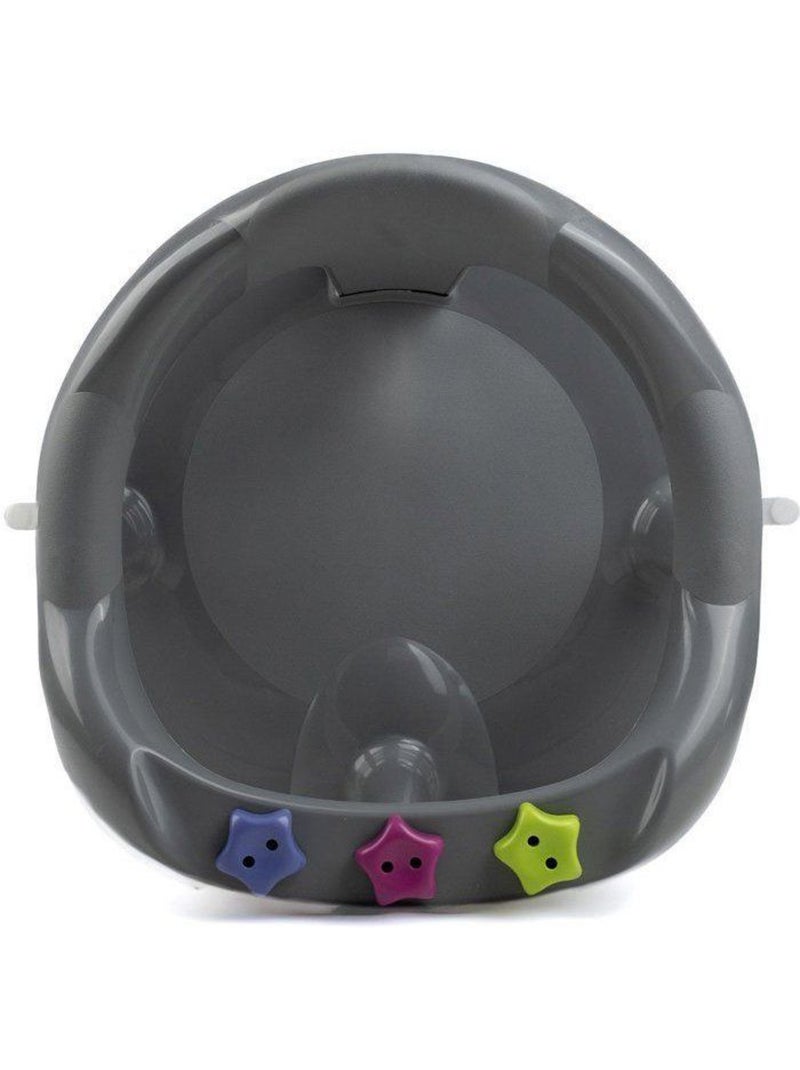 Anel de banho aquababy thermobaby com 3 jogos educativos e 4 ventosas Cinza taupe - Kiabi