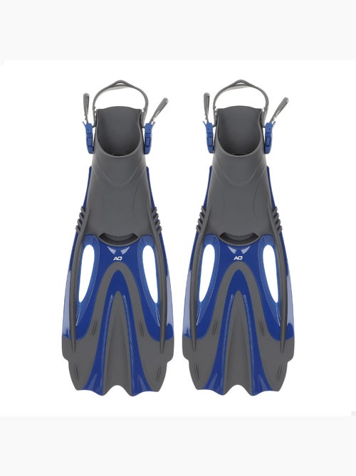 Aqua sport nadadeiras junior, tamanhos 36 a 42 ajustáveis +7 anos - Kiabi