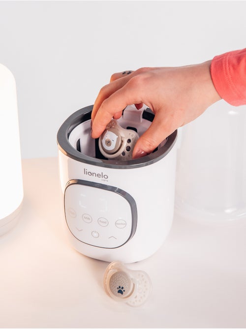 Aquecedor de biberões 5 em 1 LIONELO Thermup – Esterilização – Aquecimento – Descongelação - Kiabi Aquecedor de biberões 5 em 1 LIONELO Thermup – Esterilização – Aquecimento – Descongelação - Kiabi