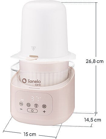 Aquecedor de biberões 6 em 1 LIONELO Thermup 4.0 - Esterilização - Aquecimento - Descongelamento