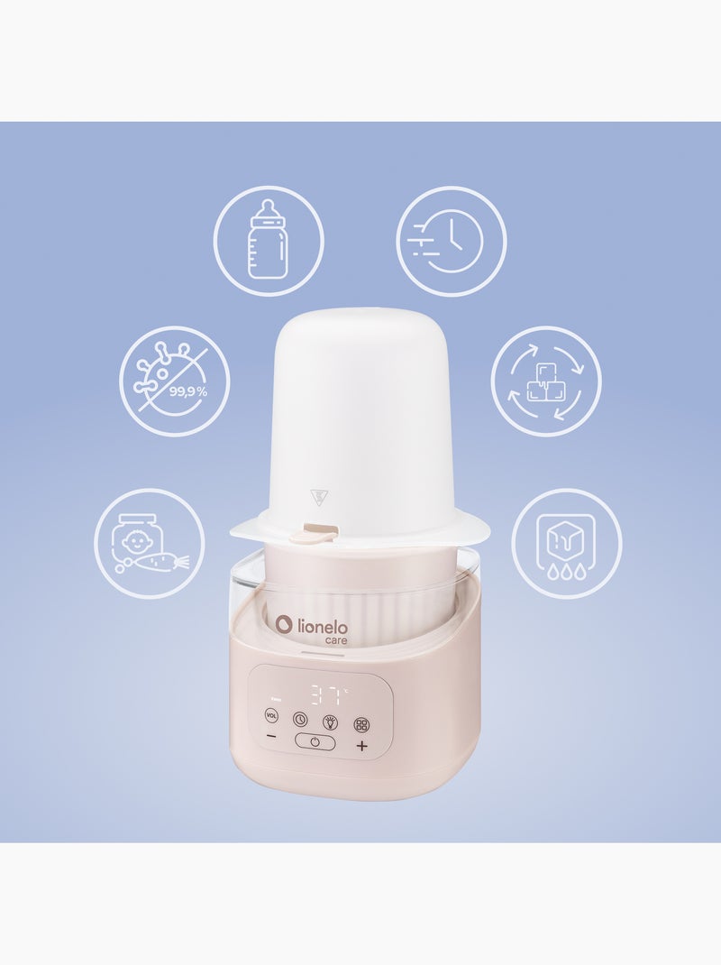 Aquecedor de biberões 6 em 1 LIONELO Thermup 4.0 - Esterilização - Aquecimento - Descongelamento Bege - Kiabi