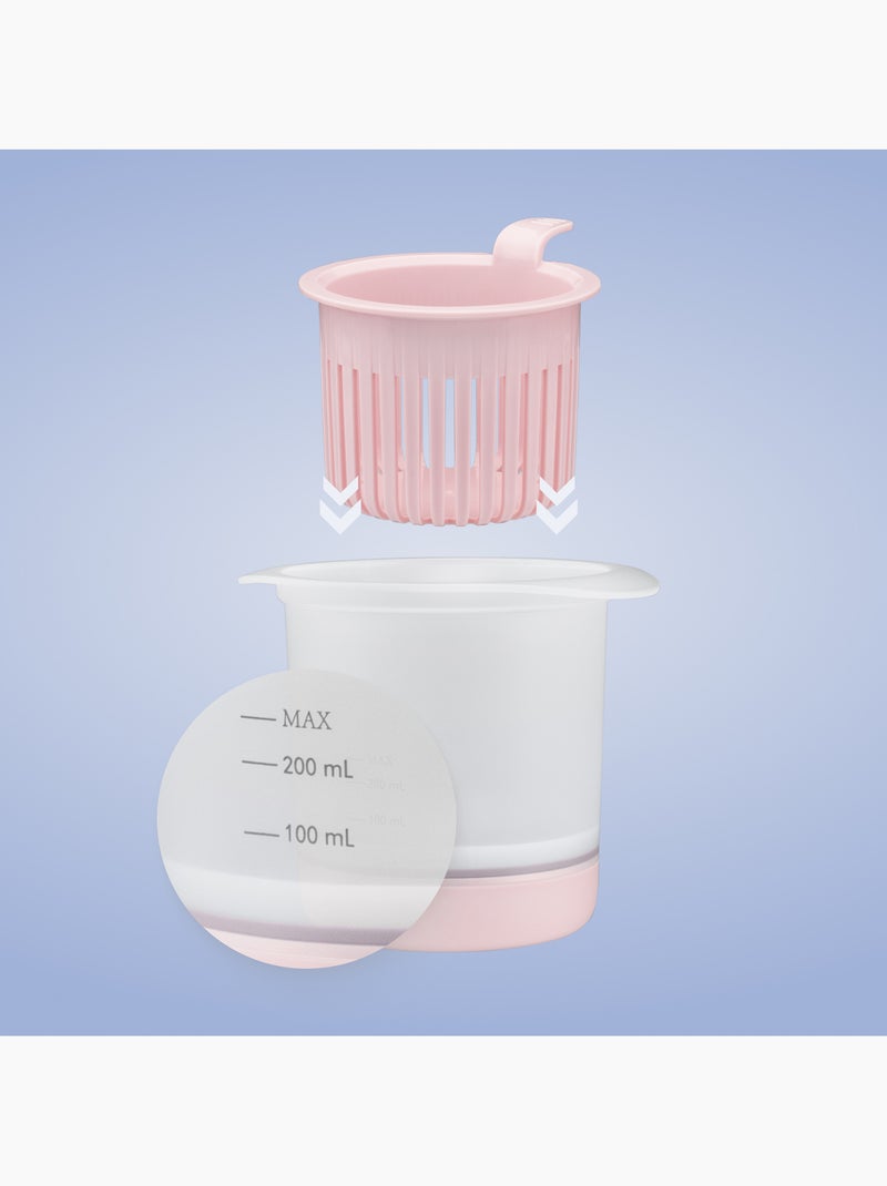 Aquecedor de biberões 6 em 1 LIONELO Thermup 4.0 - Esterilização - Aquecimento - Descongelamento Rosa - Kiabi