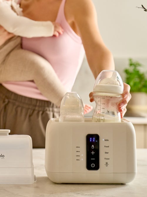 Aquecedor de biberões 6 em 1 LIONELO Thermup Duo - Esterilização - Aquecimento - Sem BPA - Kiabi