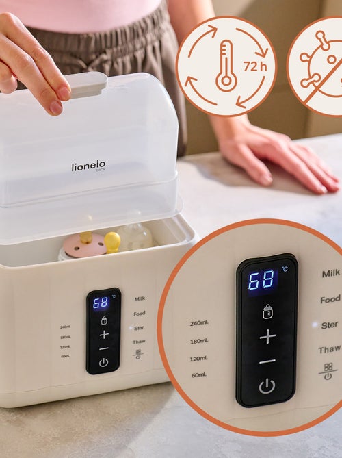 Aquecedor de biberões 6 em 1 LIONELO Thermup Duo - Esterilização - Aquecimento - Sem BPA - Kiabi