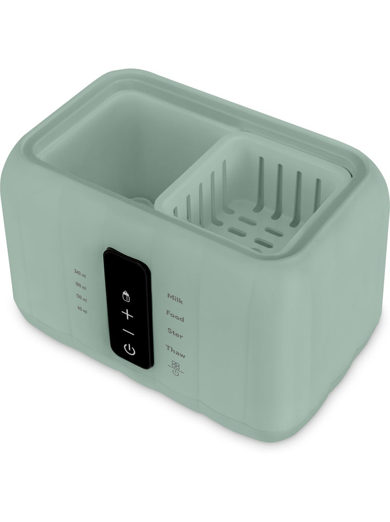 Aquecedor de biberões 6 em 1 LIONELO Thermup Duo - Esterilização - Aquecimento - Sem BPA Verde - Kiabi