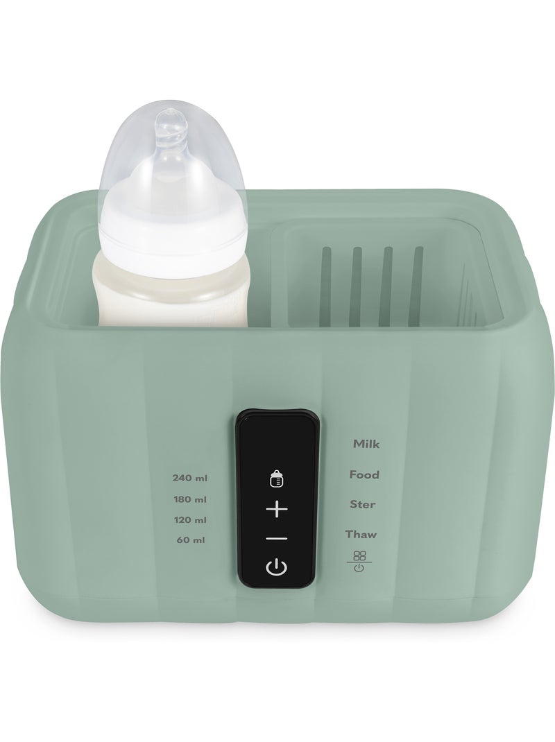 Aquecedor de biberões 6 em 1 LIONELO Thermup Duo - Esterilização - Aquecimento - Sem BPA Verde - Kiabi