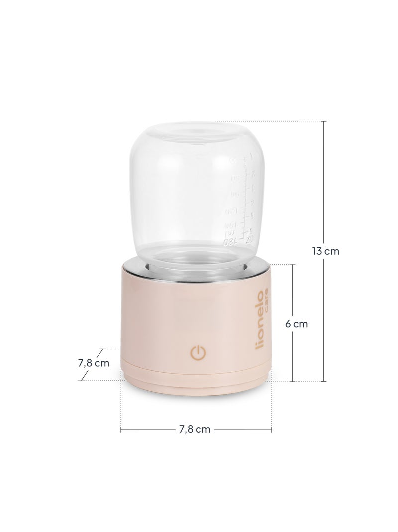 Aquecedor de Biberões LIONELO Thermup - 180 ml - 90 ml em 3 min - 37-50 °C - Adaptadores Universais Bege - Kiabi