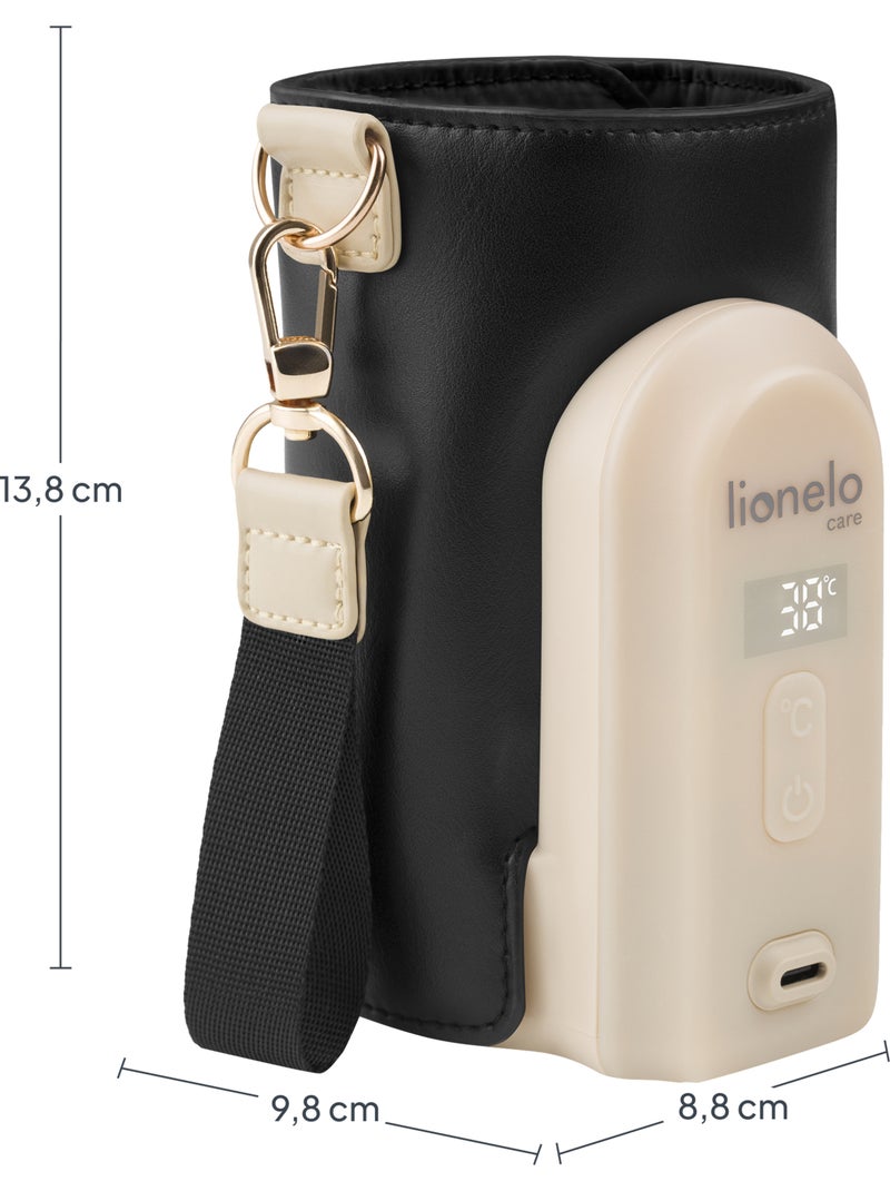 Aquecedor de Biberões LIONELO Thermup Go Evo - 9 h - Para Biberões ⌀5-8 cm Preto - Kiabi