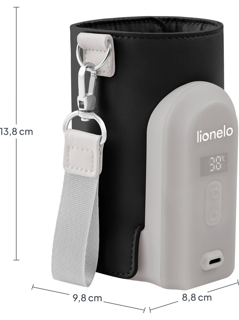 Aquecedor de Biberões LIONELO Thermup Go Evo - 9 h - Para Biberões ⌀5-8 cm Preto Preto - Kiabi