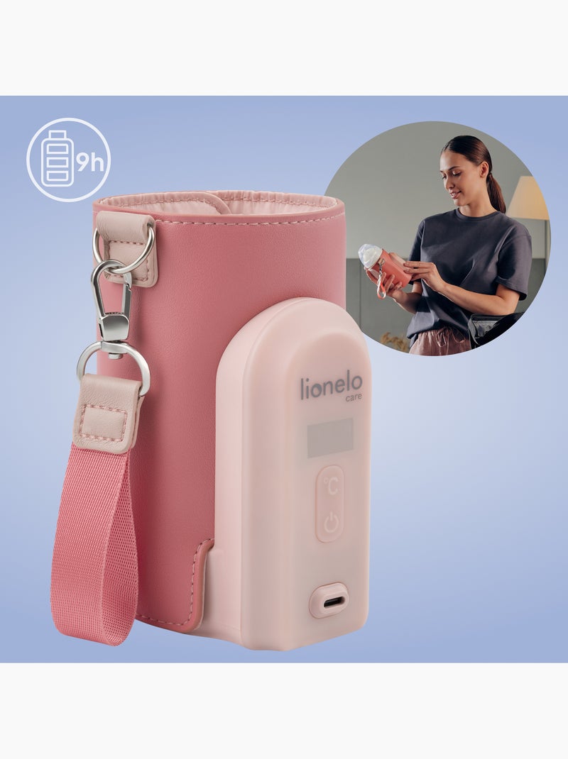 Aquecedor de Biberões LIONELO Thermup Go Evo - 9 h - Para Biberões ⌀5-8 cm Rosa - Kiabi