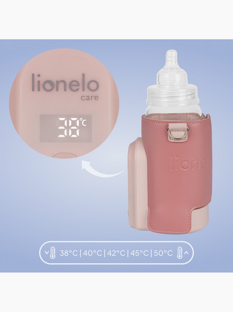Aquecedor de Biberões LIONELO Thermup Go Evo - 9 h - Para Biberões ⌀5-8 cm Rosa - Kiabi