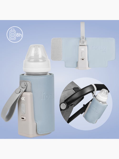 Aquecedor de Biberões LIONELO Thermup Go Plus - Sem BPA - 38-50°C - Bateria até 8h - Kiabi Aquecedor de Biberões LIONELO Thermup Go Plus - Sem BPA - 38-50°C - Bateria até 8h - Kiabi