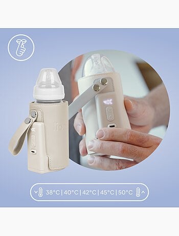Aquecedor de Biberões LIONELO Thermup Go Plus - Sem BPA - 38-50°C - Bateria até 8h