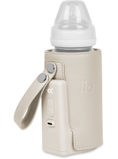 Aquecedor de Biberões LIONELO Thermup Go Plus - Sem BPA - 38-50°C - Bateria até 8h - Kiabi Aquecedor de Biberões LIONELO Thermup Go Plus - Sem BPA - 38-50°C - Bateria até 8h - Kiabi