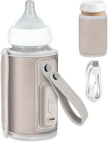 Aquecedor de Biberões Portátil LIONELO Thermup Go - USB - Mantém Temperatura 24h - Sem BPA