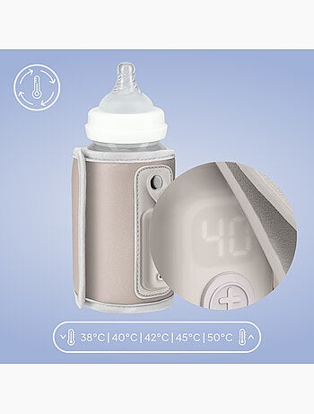 Aquecedor de Biberões Portátil LIONELO Thermup Go - USB - Mantém Temperatura 24h - Sem BPA