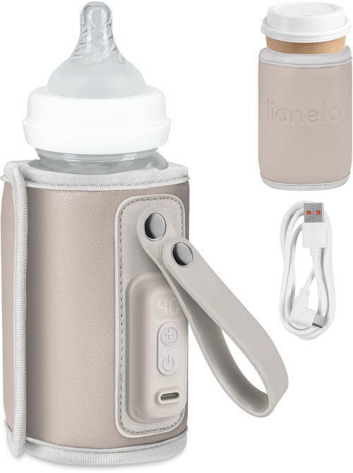 Aquecedor de Biberões Portátil LIONELO Thermup Go - USB - Mantém Temperatura 24h - Sem BPA - Kiabi Aquecedor de Biberões Portátil LIONELO Thermup Go - USB - Mantém Temperatura 24h - Sem BPA - Kiabi