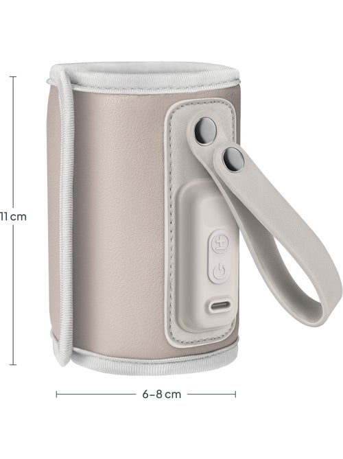Aquecedor de Biberões Portátil LIONELO Thermup Go - USB - Mantém Temperatura 24h - Sem BPA - Kiabi Aquecedor de Biberões Portátil LIONELO Thermup Go - USB - Mantém Temperatura 24h - Sem BPA - Kiabi