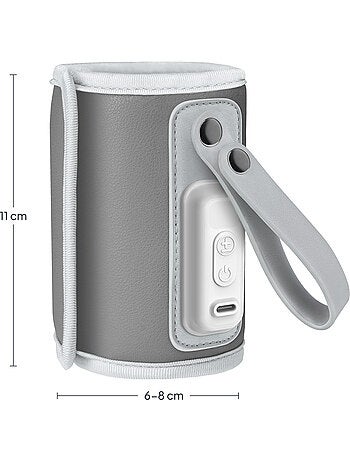 Aquecedor de Biberões Portátil LIONELO Thermup Go - USB - Mantém Temperatura 24h - Sem BPA